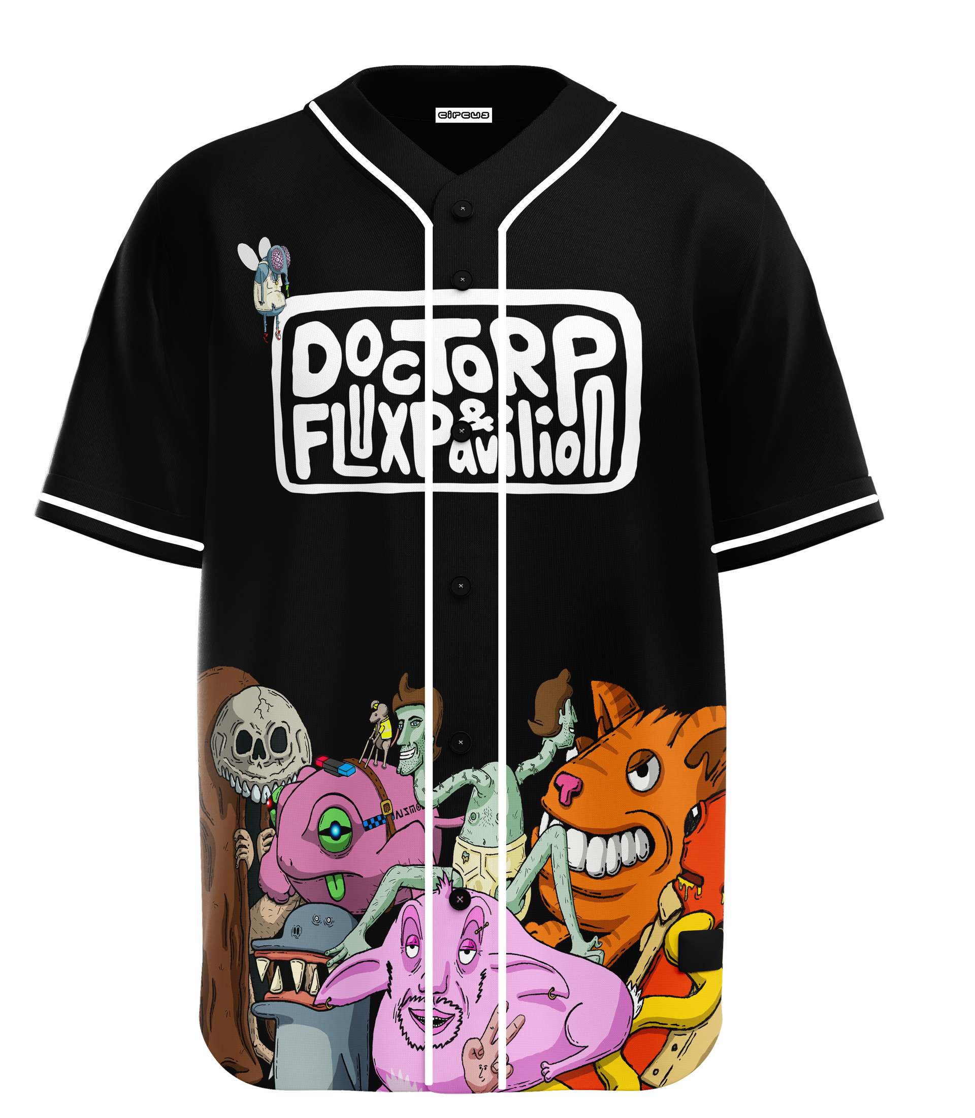 Doctor P x Flux Pavilion Tour Baseball Jersey – Circus Records